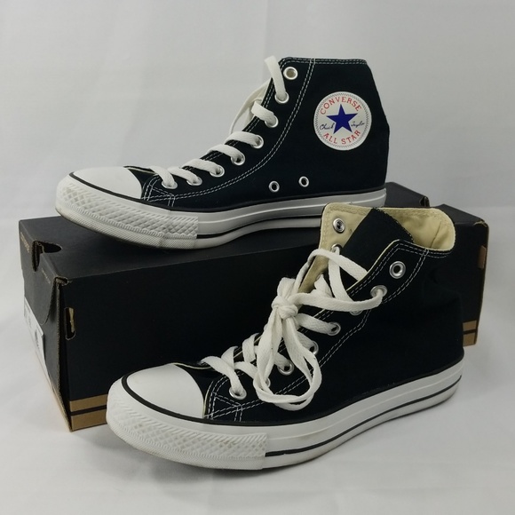Converse All Star Hi Canvas Black Unisex - Picture 7 of 7